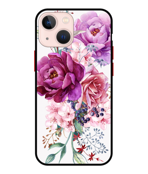 Husa Protectie AntiShock Premium, iPhone 13 mini, BEAUTIFUL FLOWERS BOUQUET
